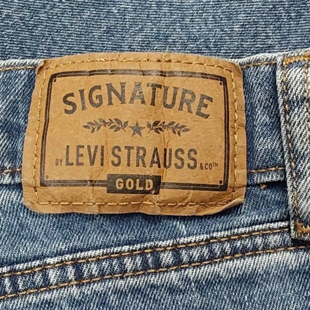 Mens Fit Flex Jeans Relaxed Fit | Signature by Levi Strauss & Co | 42X30